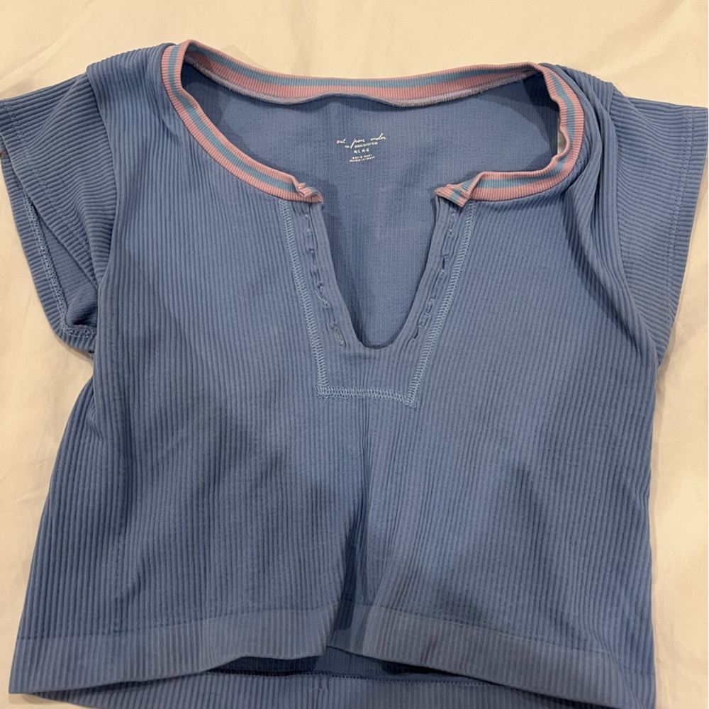 go for gold out from under urban outfitters top